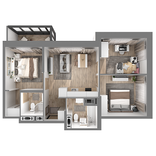 4-комнатные евро